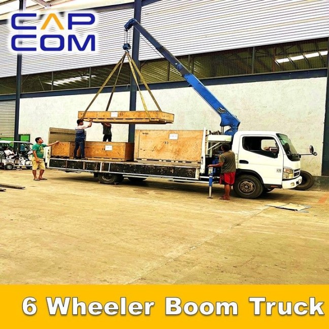 6 wheeler boomtruck rental